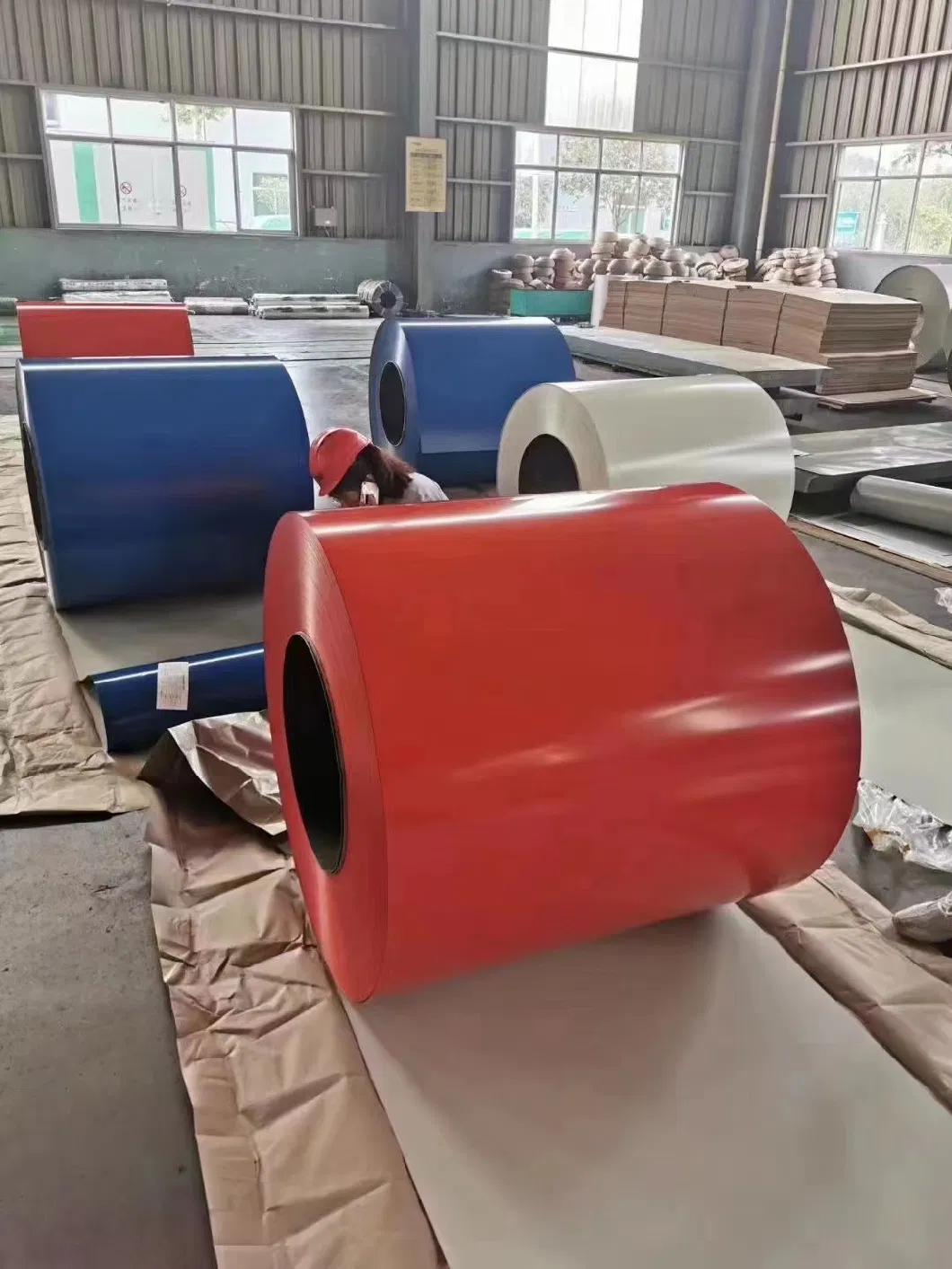 Professional Production of Pre-Painted Steel Coils Steel Sheets with Customized Printing Patterns